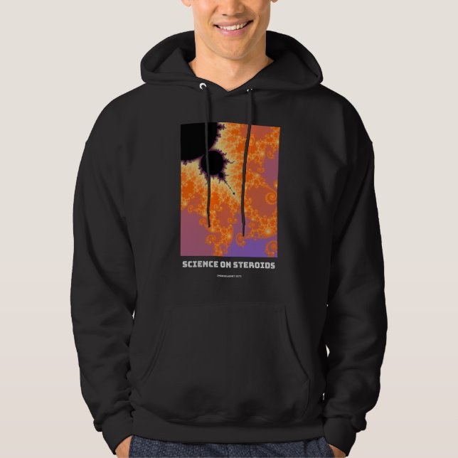 Moletom Ciência dos esteroides Mandelbrot fractal - ciênci (Frente)