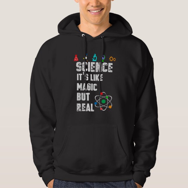 MOLETOM CIÊNCIA É COMO CIENTISTAS MÁGICAS MAS REAIS (Frente)
