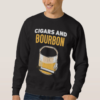 Moletom Cigars And Bourbon Drinking Cigar Bourbons