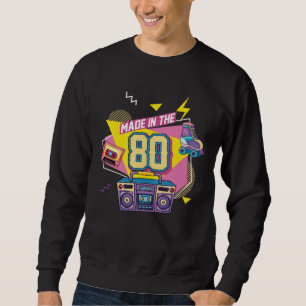 Moletom Cilindro do Rádio Festas de Música dos anos 80 s