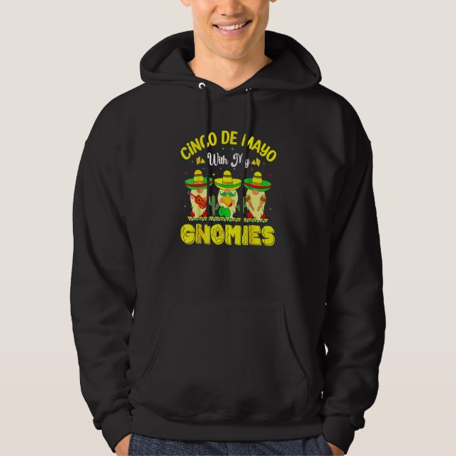 Moletom Cinco de Mayo com meus nômades feliz mexicano 3 (Frente)