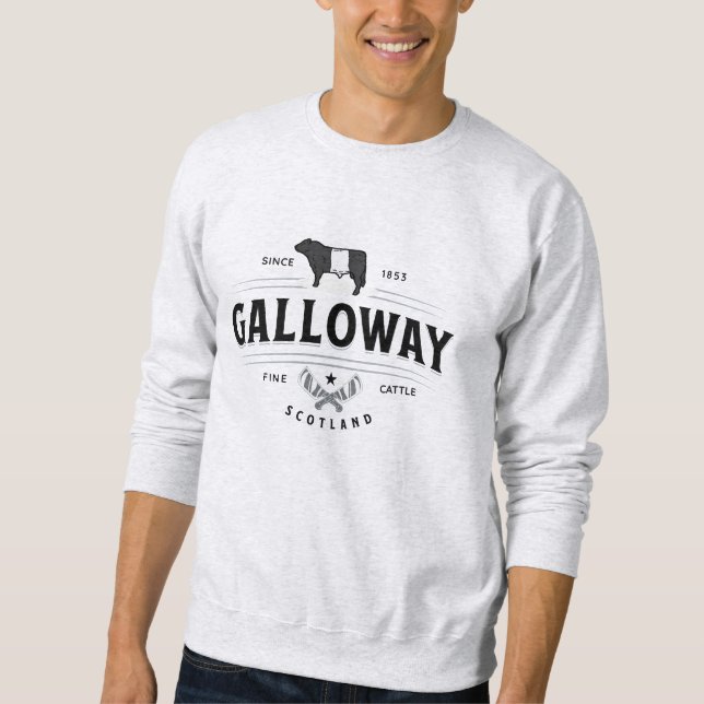 Moletom Cintos de Crachá de Galloway Galloway - melhor cin (Frente)