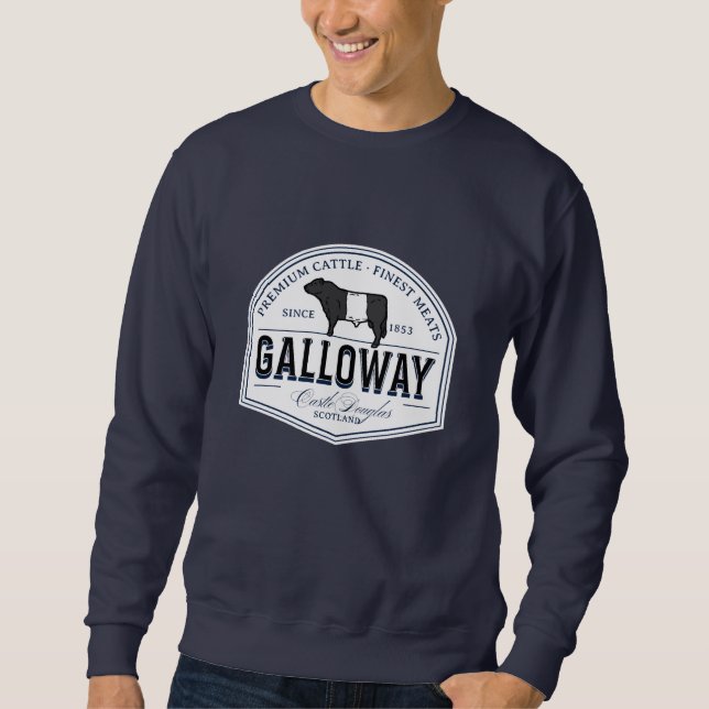 Moletom Cintos de Crachá de Galloway Galloway - melhor cin (Frente)