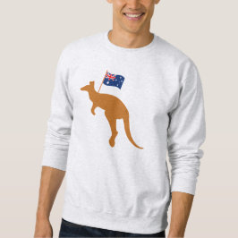 Moletom cinza de kangaroo australia