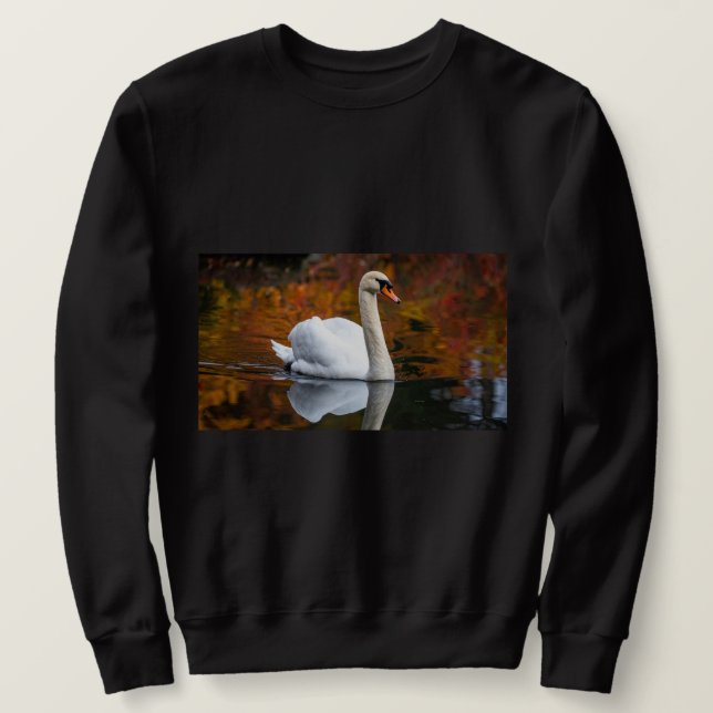 Moletom Cisne Elegante (Frente do Design)