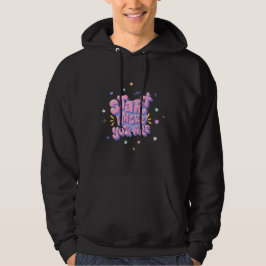 Moletom Citação Colorida com Letras em Balão