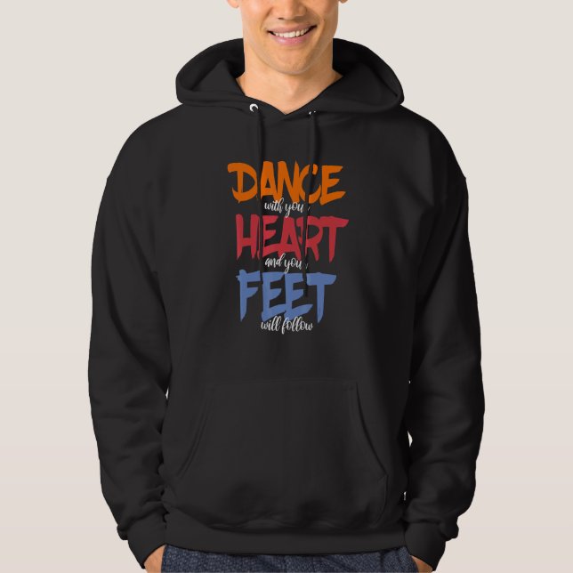Moletom Citação De Dança De Rodapé Para O Coreógrafo Dance (Frente)