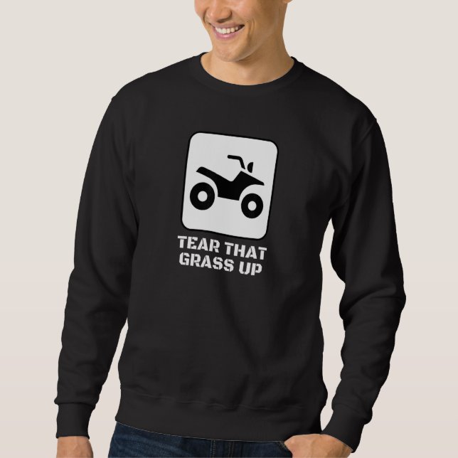Moletom Citação de Mudbogging Meme Mud da Quad Bike Atv (Frente)