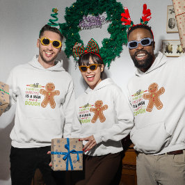 Moletom Citação engraçada de Natal Hoodie