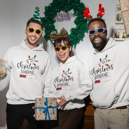 Moletom Citação engraçada de Natal Hoodie