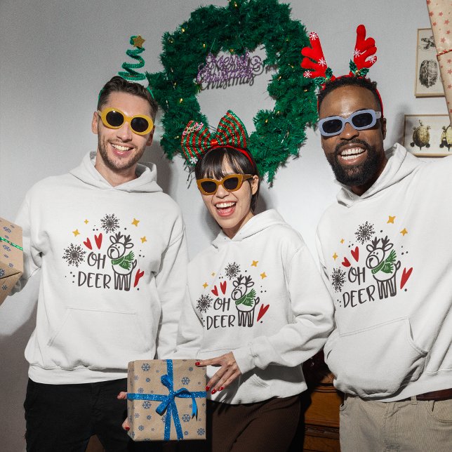 Moletom Citação engraçada de Natal Hoodie (Christmas funny quote Hoodie)