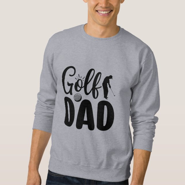 Moletom Citações engraçadas de golfe  (Frente)