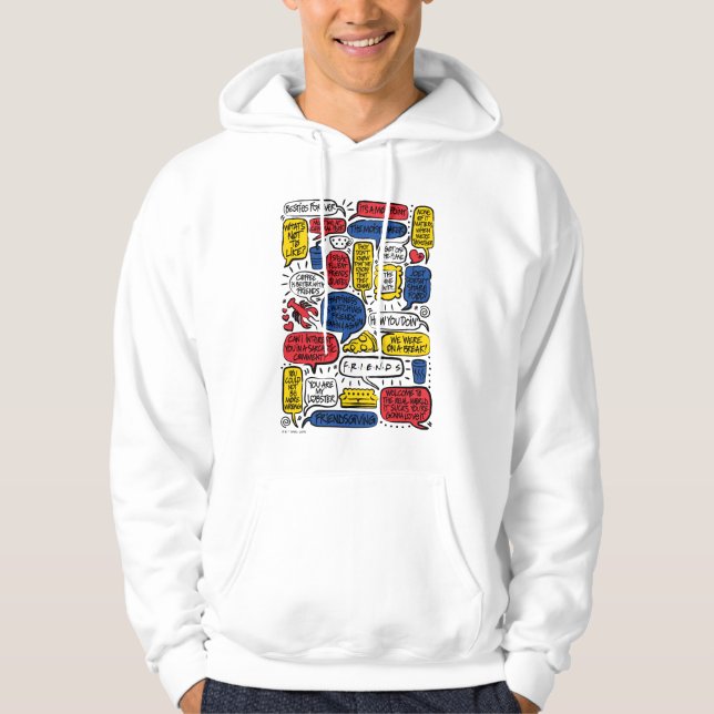 Moletom Citações FRIENDS™ (Frente)