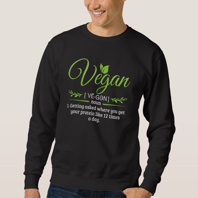 Moletom Citando Vegan Fan Ativism Vegetarian Lifecycle (Frente)