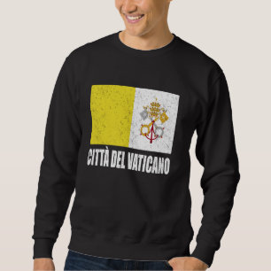 Moletom Città del Vaticano Flag Grunge Vintage Souvenir Va