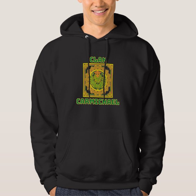 Moletom Clan Carmichael Scottish Celtic Thistle (Frente)
