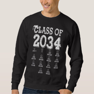 Moletom Classe De 2034 Cresce Comigo No Jardim De Infância