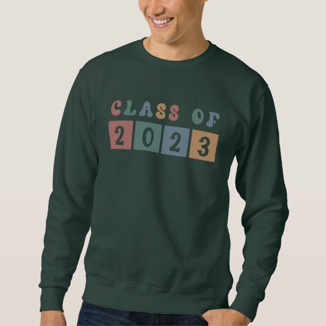 Moletom Classe Retroativa de Oferta de Formandos Escolar 2 (Frente)
