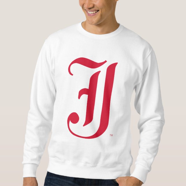 Moletom Clássico da Jacksonville State University Letra JS (Frente)