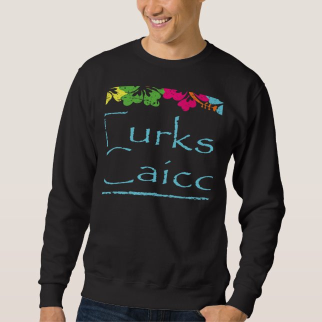 Moletom Clima de verão brilhante e ensolarado de Turks e C (Frente)