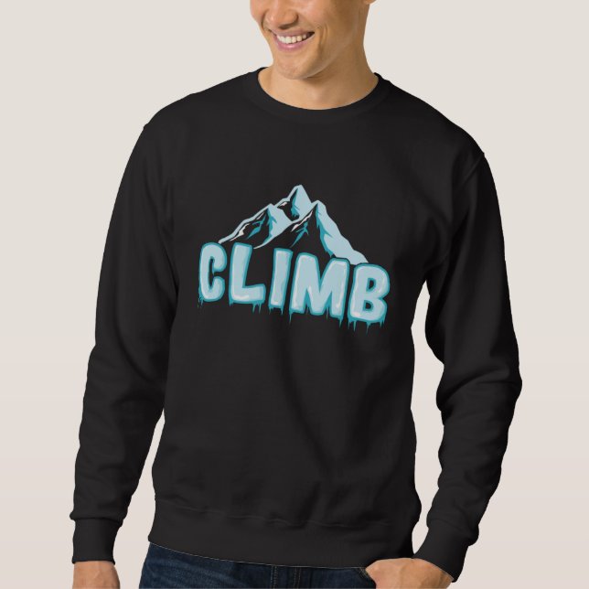 Moletom Climb Extreme Sports Ice Climbing Winter (Frente)