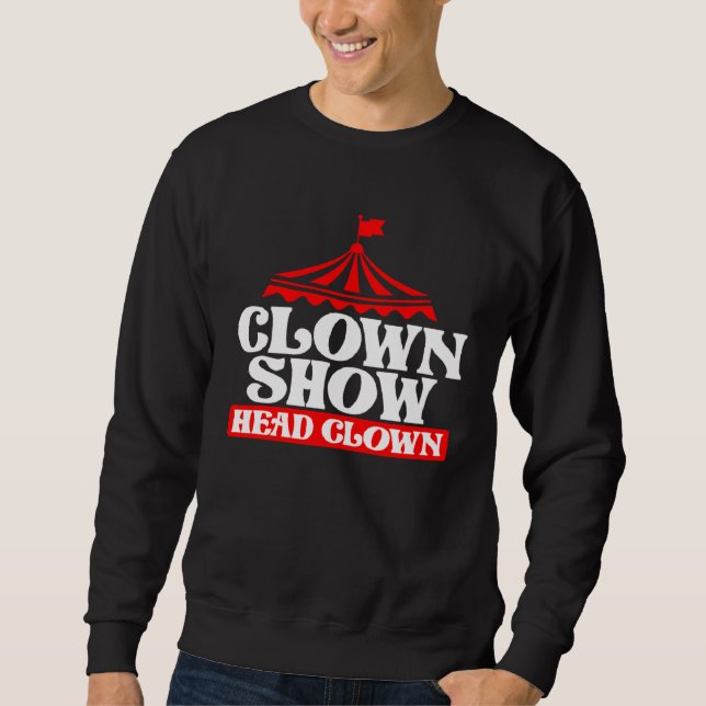 Moletom Clown Show Head Clown (Frente)