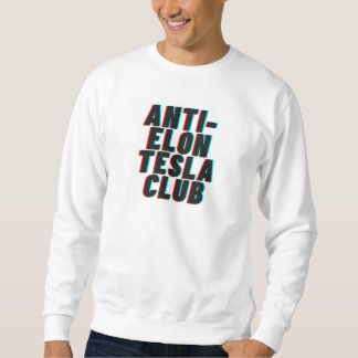 MOLETOM CLUB ANTI-ELON TESLA