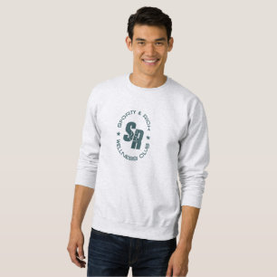Moletom Clube de Bem-Estar Retro Esportivo Moda Homens