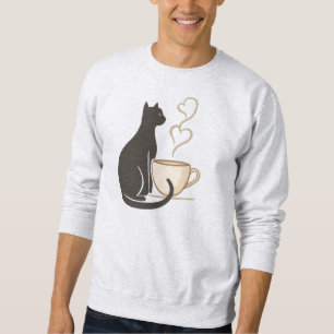 Moletom Clube de Café Gato Preto