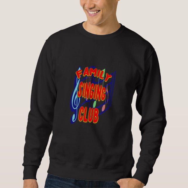 Moletom Clube de Canto Familiar Um Novo Meme Só Para Você (Frente)
