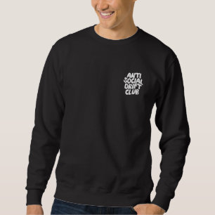 Moletom Clube de Deriva Anti Social Amor Legal Deriva Espo