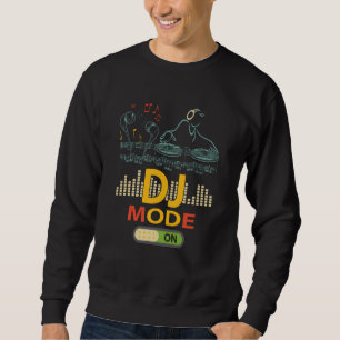 Moletom Clube de Música Modo DJ Ligado Festa Dança Estúdio