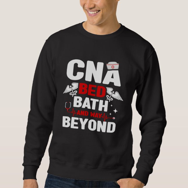 Moletom CNA Bed Bath And Way Beyond Enfermeiro Certificado (Frente)
