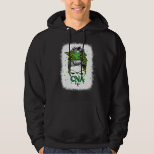 Moletom Cna Life Messaging Bun Leopard St Patricks Da
