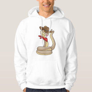 Moletom Cobra como Cowboy com Scarf