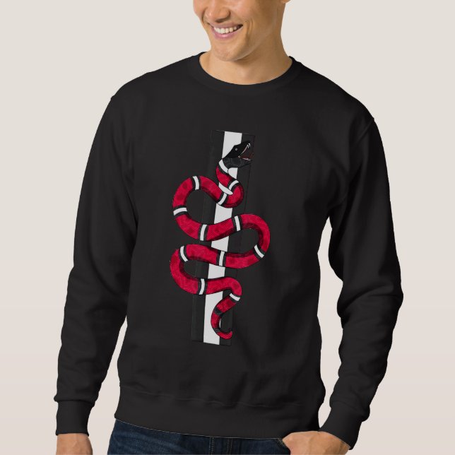 Moletom Cobra Graphic Match Carmine Sneaker Correspondente (Frente)