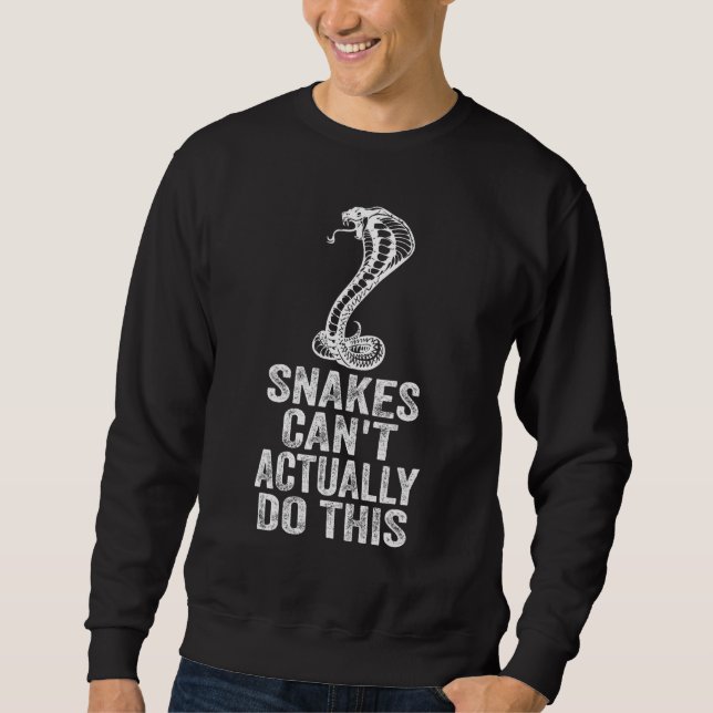 Moletom Cobras Não Podem Realmente Fazer Isso 3 (Frente)