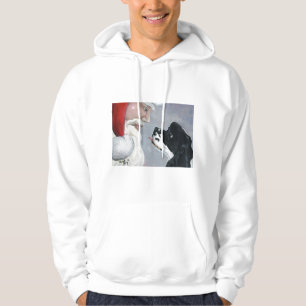 Moletom Cocker spaniel & Hoodie do Natal da arte do cão d