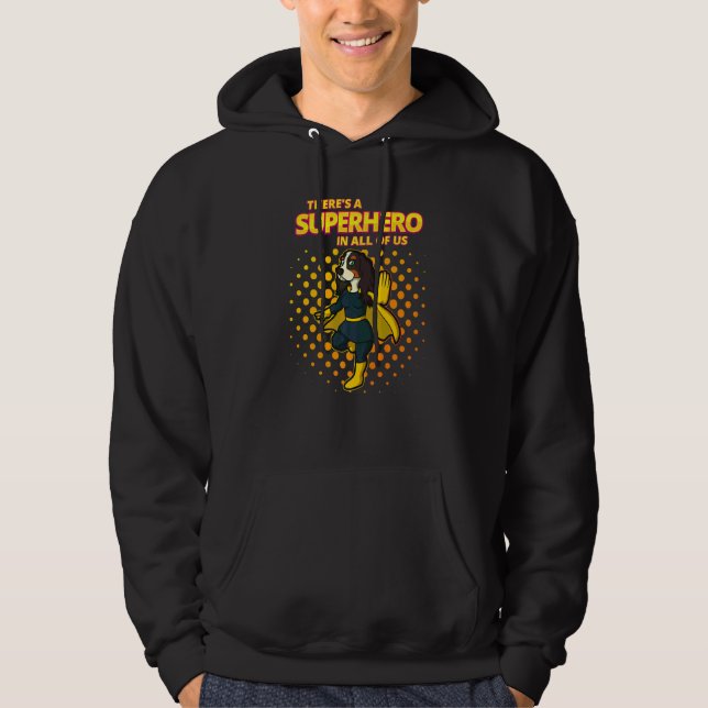 Moletom Cocker Spaniel Inglês Raça de Cão  22 (Frente)