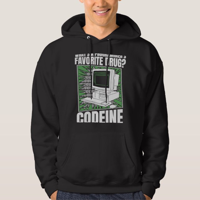 Moletom Código Codeine Programmer - Código de programação  (Frente)