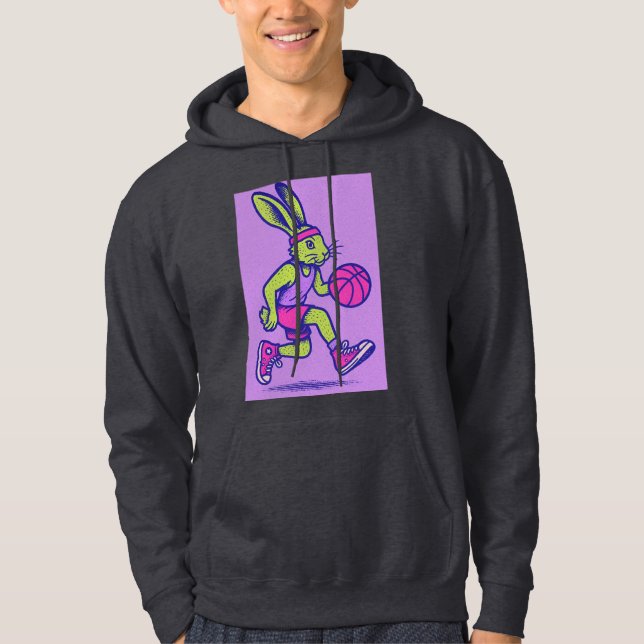 Moletom Coelho de Basquete Retrô (Frente)