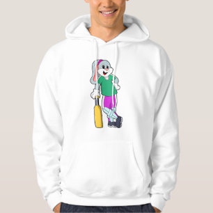 Moletom Coelho no Cricket com morcego de Cricket