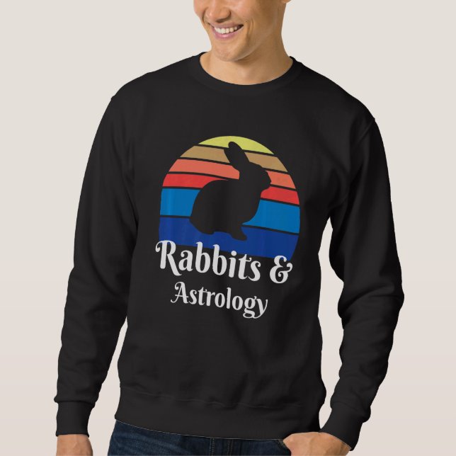 Moletom Coelhos E Astrologia (Frente)