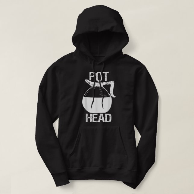 Moletom Coffee Lover Pot Head  (Frente do Design)
