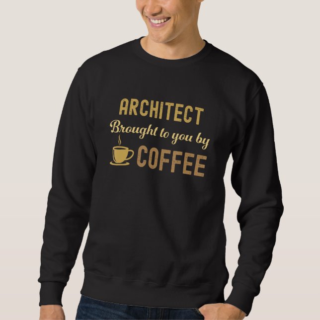 Moletom Coffee Loving Architect Busy Exhausted  Cute (Frente)