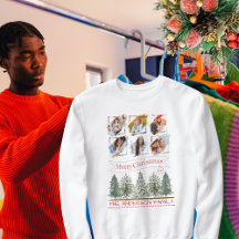 Colagem de Fotos da Família Retro Vintage Feliz Na