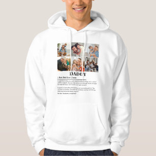 Moletom Colagem de Fotos Personalizada Definição de Papai