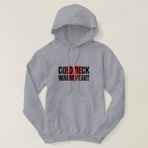 Moletom Cold Deck, Warm Heart Pesca