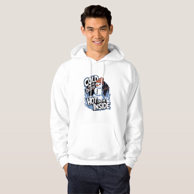 Moletom Cold Outside Hot Inside (Frente Completa)