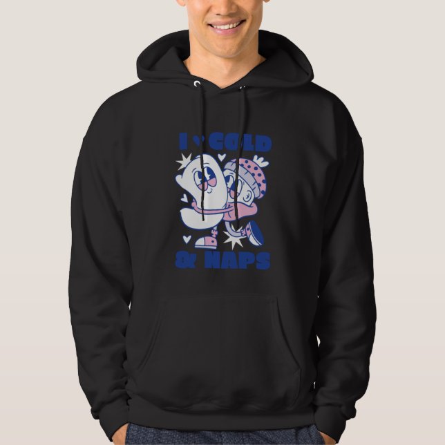 Moletom Cold Wintertime  Snowfall Nap   Apparel (Frente)